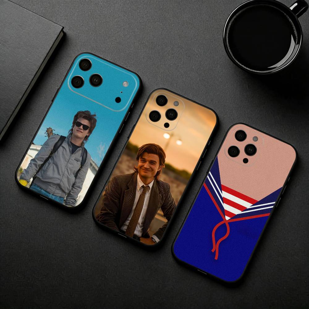 Actor S-Steve Harrington-N Phone Case Silicone Soft For IPhone 17pro 16 15 14 13 12 11 X XR Plus Pro Max Plus