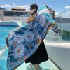 Women S Ethnic Style Thin Scarf For Beach Travel Sun Protection Photography