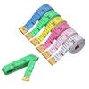5PCS Soft Tape Measures Assorted Colors Tailor's Ruler with Metal End Measuring Tapes for Handwork Sewing Handcraft Supplies ZYF
