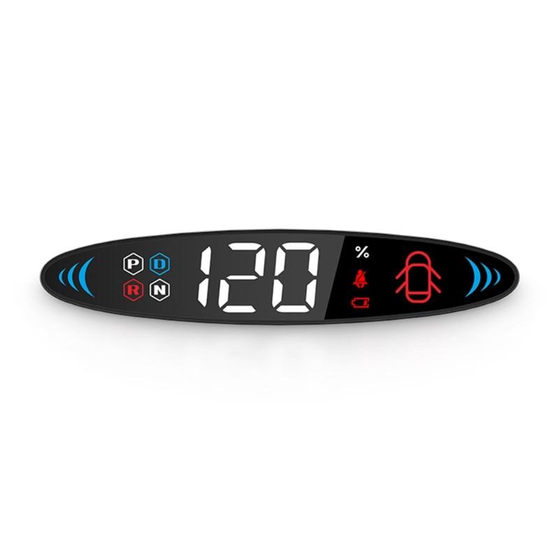 

T6Car HUD Head Up Display Speedometer Meter for Car 3/Y Clear Realtime Data Vehicle Information Adjustable Projection 1