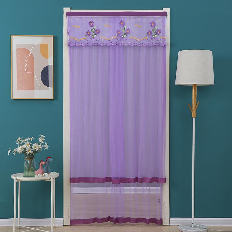 No-punch Anti-mosquito Door Mesh Curtain Summer Mosquito Proof Door Curtain Self-adhesive Mosquito Proof Net Bug Screen No Punching Door Curtain