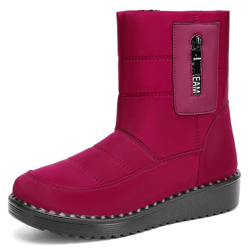 Women s Winter Cold -40 ° Thick Padded Waterproof Comfortable Warm Lightweight Hiking Non-slip Thick Sole Cushioning Snow Boots 36