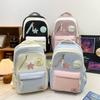Schoolbag: New Korean Style High-aesthetic Ins: Backpack, Versatile Large Capacity Backpack for Middle School Girls, High School Laptop Backpack