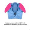Cute Dog Costume Hat Party Cap Dress up Winter Warm Head Wrap Small Pet Headwear for Photo Props