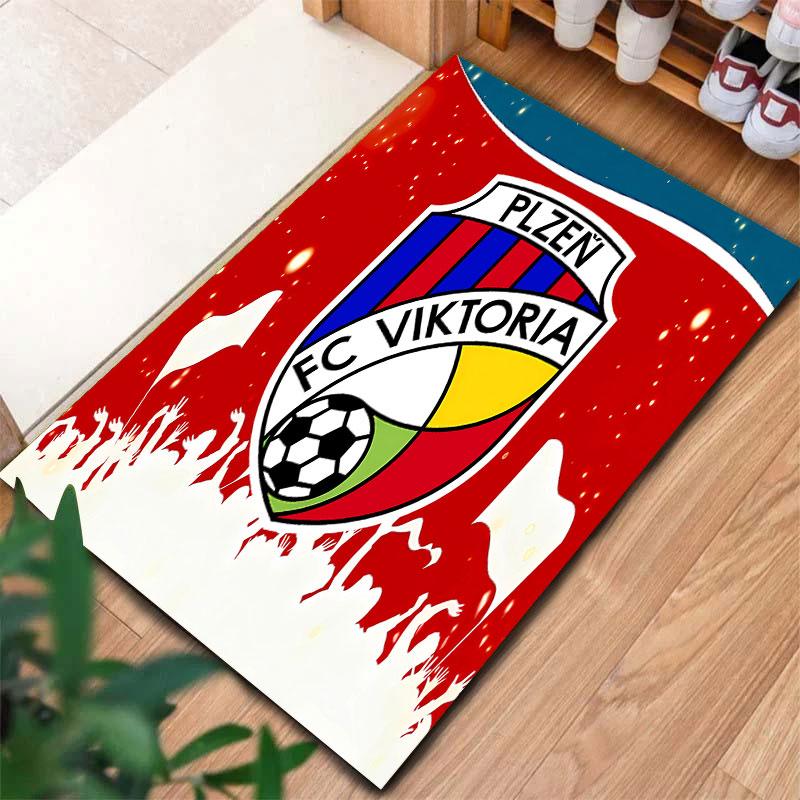 FC Viktoria Plzen Carpet Rug for Living Room Bedroom Home Sofa Decoration,Kids Play Non-slip Floor Mat