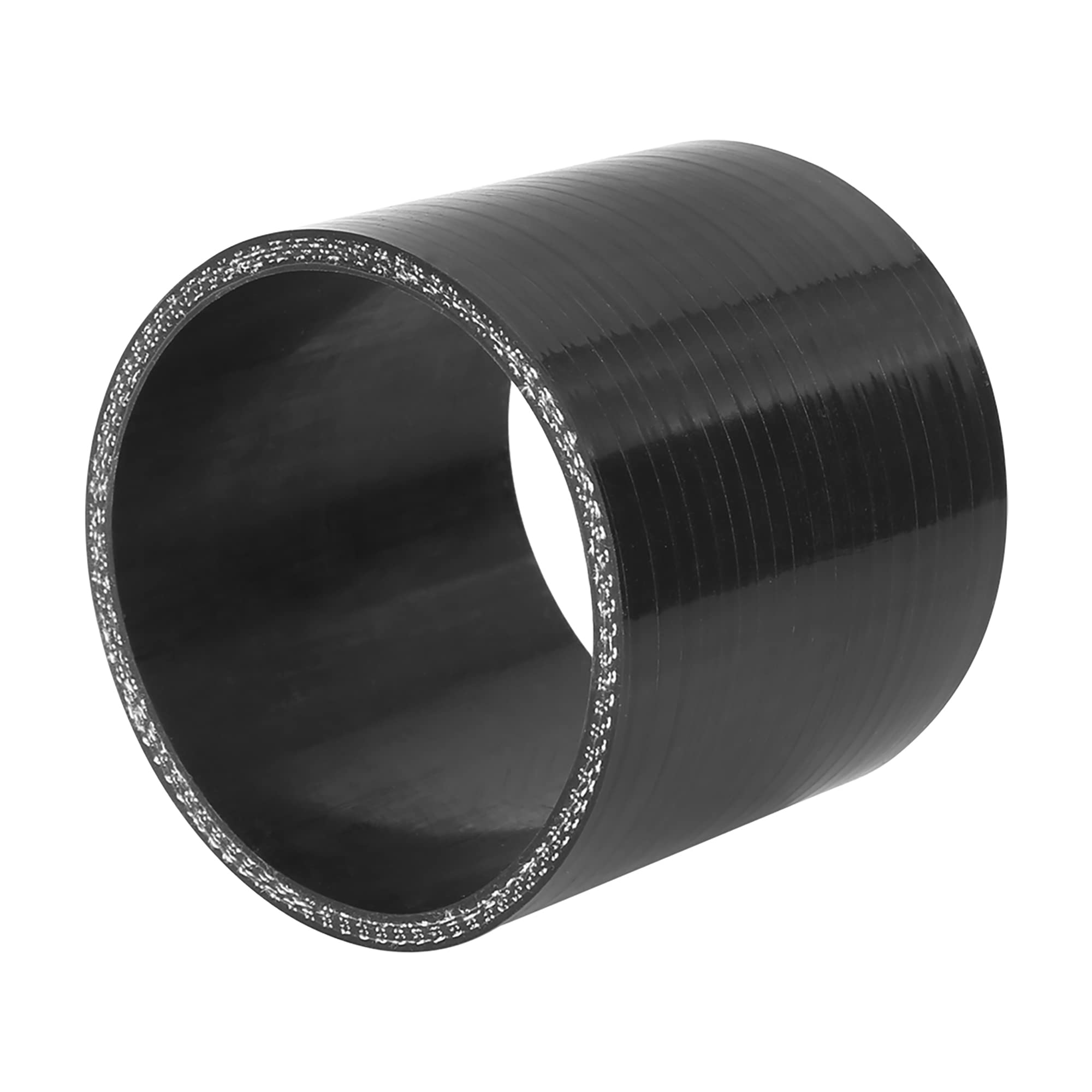 

uxcell Silicone Hose Silicone Pipe Radiator Hose Inner Diameter 3.0 inches (76 mm) Exhaust Inner diameter 76mm Length 76mm чорний