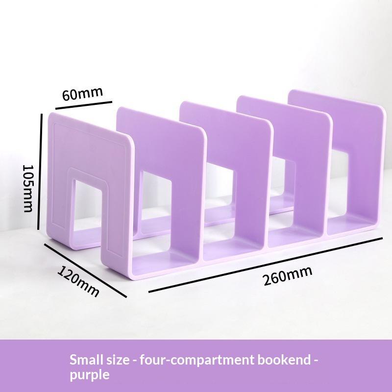 Multi-Function Book Magazine Bookshelf Storage Bookends Stand Desk Organizer Holder For Books Cd Files School Office Supplies