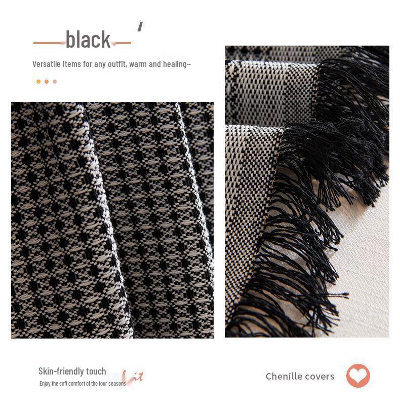 Universal Non-Slip Sofa Blanket: All-Season, Full-Cover, Multi-Functional Sofa Towel
