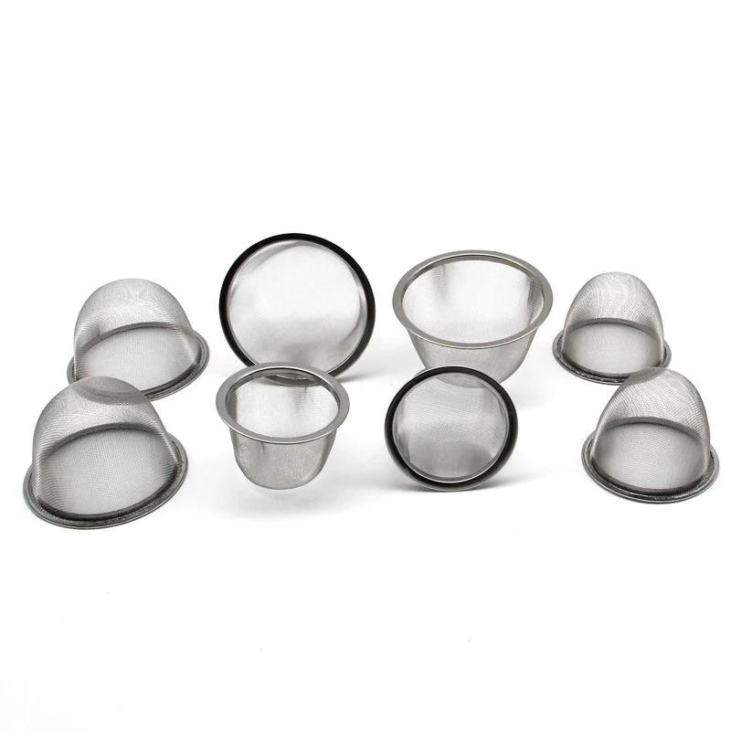 5-9.5cm Herbruikbare Roestvrij Staal Gaas Thee Infuser Thee Zeef Theepot Losse Kruiden Blad Specerij Thee Filter Drinkgerei Theeservies Keuken