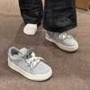 Shoes Women's 2025 Autumn New Versatile Platform White Shoes Sports and Leisure Board Shoes Niche Retro Shoes