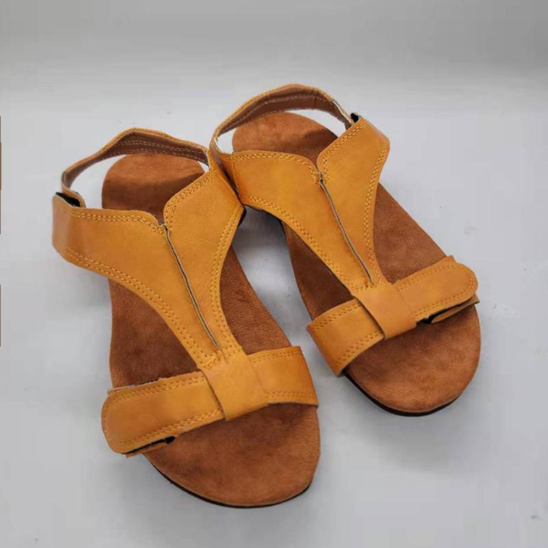 Sandals Fashion Ankle Strap Shoes Women Casual Open Toes Women Shoe Soft Women 'S Shoes Soft Outdoor Beach Ladies Shoes Female