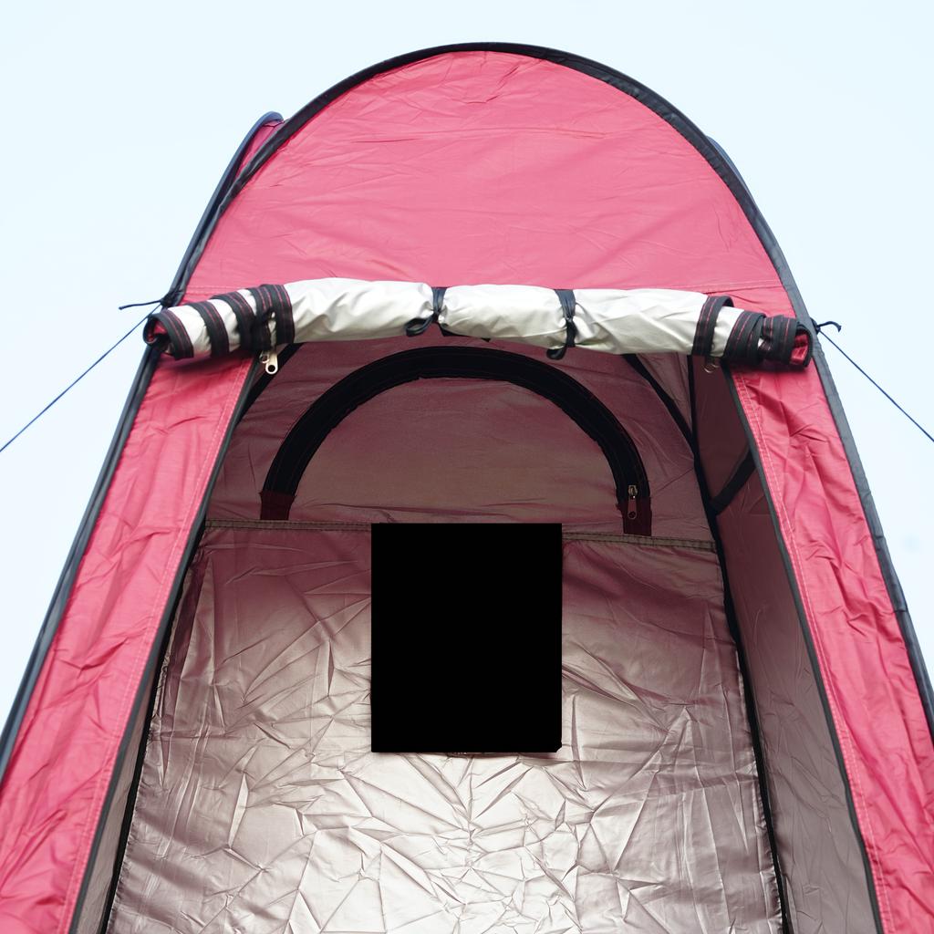 1 Person Instant Pop Up Multi Functional Outdoor Tent 3 in 1 Portable Shower Changing Toilet Tent with Zipper Closure All Season