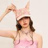 New Doberman Washed Denim Ears Baseball Cap Autumn and Winter Trend Fashion Personalized Cap Men's and Women's Hats Trend
