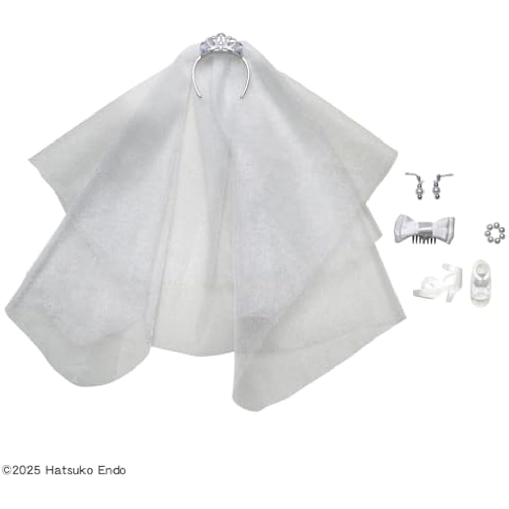 Takara Tomy Licca-chan Doll Photogenic Rika Hatsuko Pea Wedding Style