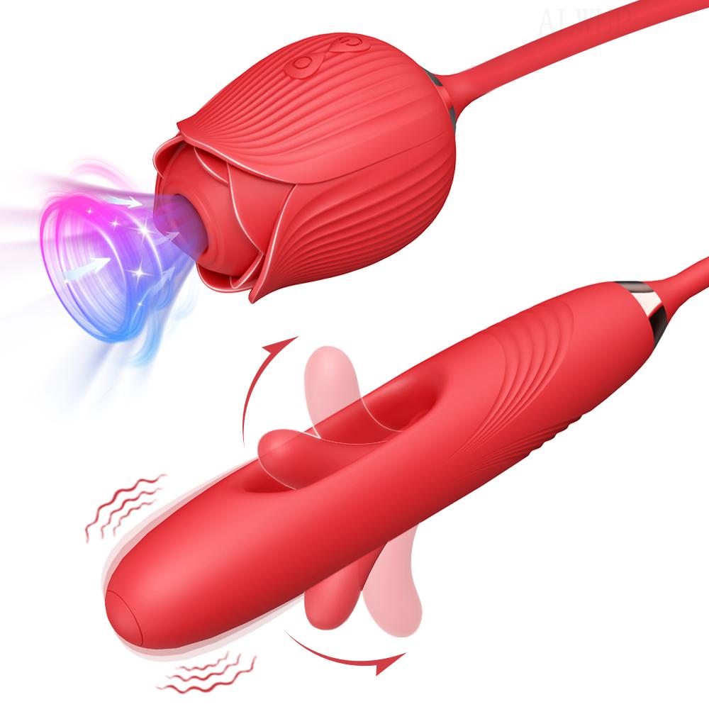 Sex Toys Sucking Vibrator for Women Tapping Flapping Vibrators Clit Sucker Nipple Clitoris Stimulation Female Adult Products