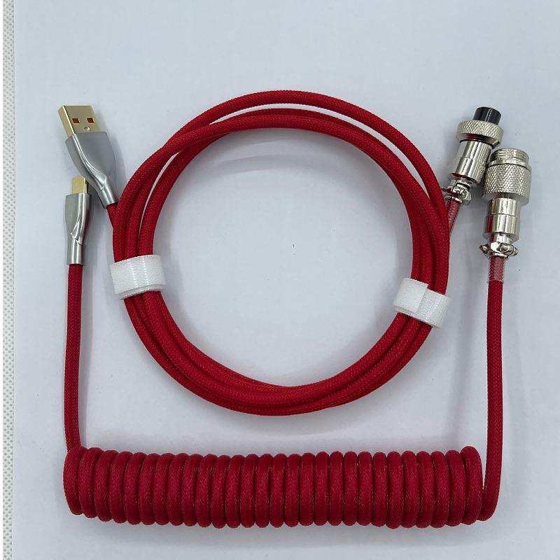 Custom USB 8K Mechanical Keyboard Cable with Magnetic Switch and Aviation Connector for Gaming