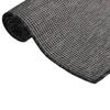 VidaXL Tapis à tissage plat d'extérieur 160x230 cm Gris