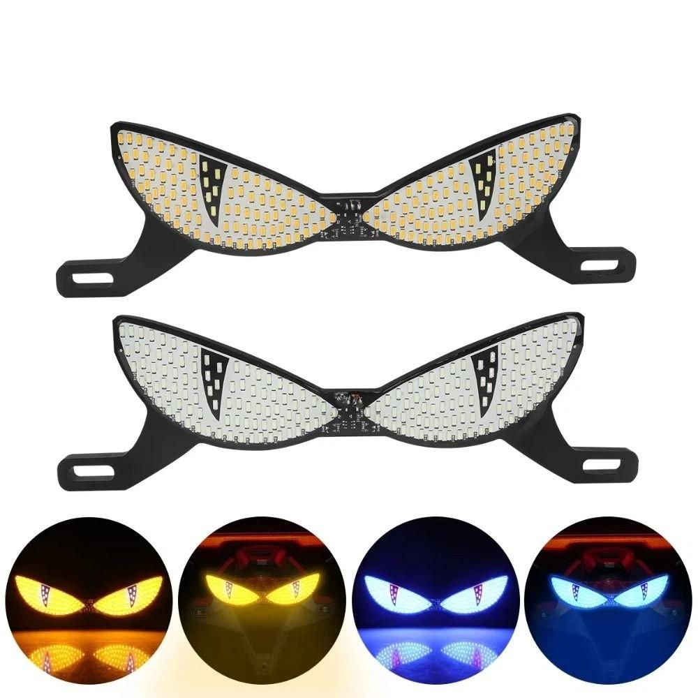 Multicolor Flashing License Plate Light LED LED Devil Eye Light For Electric Vehicle