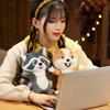 Plush Doll Cartoon Deep Forest Animals Three-dimensional Realistic Comfortable Touch Child Birthday Gift Soft Cute Squirrel Raccoon Koala Stuffed