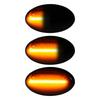 2 stücke Dynamische LED Auto Seite Marker Lichter Für Mercedes Benz Repeater Signal Lampen Smart W450 W452 A-Klasse W168 Vito W639 W447