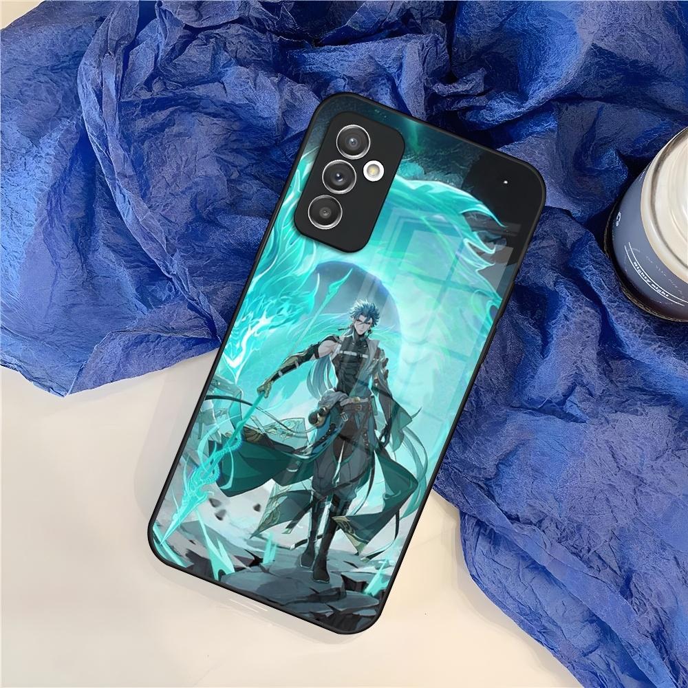 Game Wuthering Waves Phone Case for Samsung S25 S24 S30 S21 S23 S20 S22 Fe S10 E S9 Note 20 Pro Ultra Plus Glass Cover