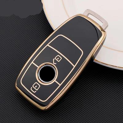 2 przyciski TPU obudowa kluczyka do samochodu z pilotem obudowa do Mercedes Benz ACESG klasa GLC CLE CLA W177 W205 W213 W222 X167 AMG
