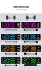 Multifunctional Living Room Wall Clock with Temperature Display and Alarm