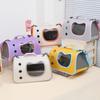 Portable Water Resistant Pet Carriers With Breathable Large Opening For Dog And Cats Adjustable Shoulder Strap Size