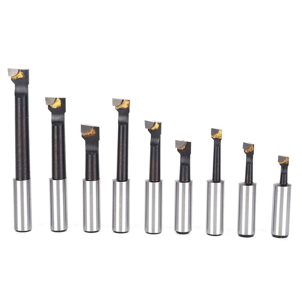 

Набор из 9 расточных оправок 12 F1 тип быстрорежущая сталь токарный инструмент с ЧПУ держатель с основанием