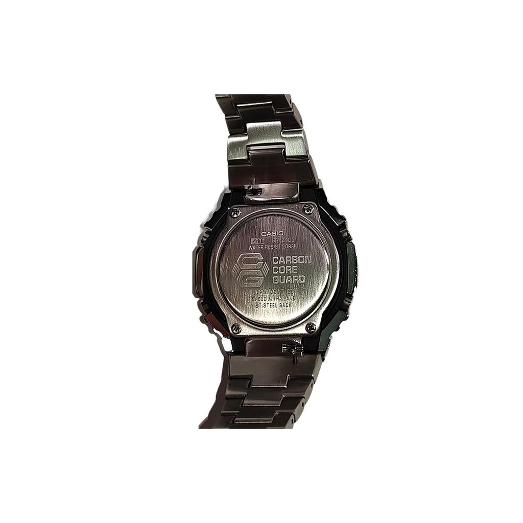 CASIO Custom Collection GA2100 Quartz Movement Stainless Steel Strap Watch Men's Watches Black Dial GA-2100-1A(Watch3--)