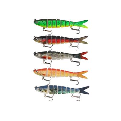 Fishing Swimbait Wobblers Tackle 3D Artificial Fishing Lures Saltwater Multiple Sections Baits Fishhooks Fishing Lures
