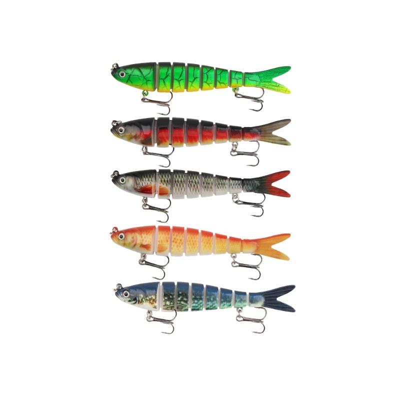 

Fishing Swimbait Wobblers Tackle 3D Artificial Fishing Lures Saltwater Multiple Sections Baits Fishhooks Fishing Lures 1