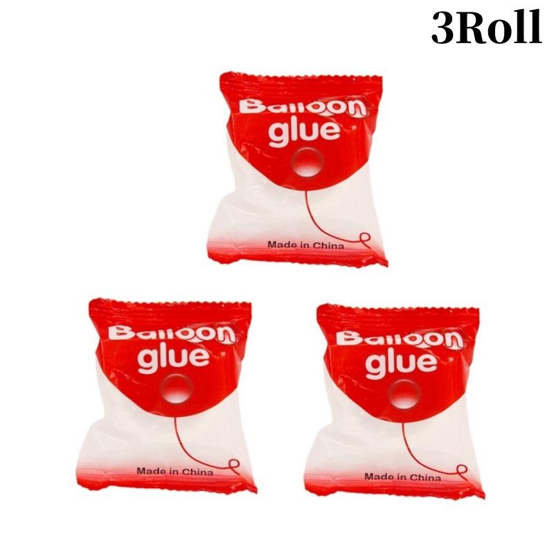 1/3/5Roll Double Sided Clear Sticky Point Tape Balloon Glue Dot Adhesive Stickers Balloons Pump Birthday Wedding Party Decor