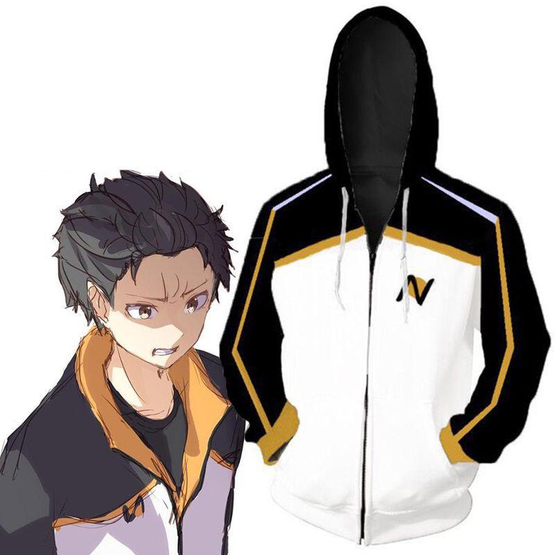 Kara Rezero Hajimeru Isekai Seikatsu Subaru Natsuki Moletom Pulôver