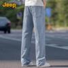 JEEP Men's Premium Lightweight Tencel Lyocell Straight Jeans