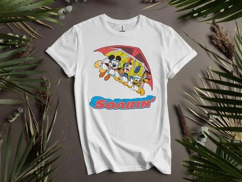 Soarin Around The World White T Shirt Best Gift For Family S