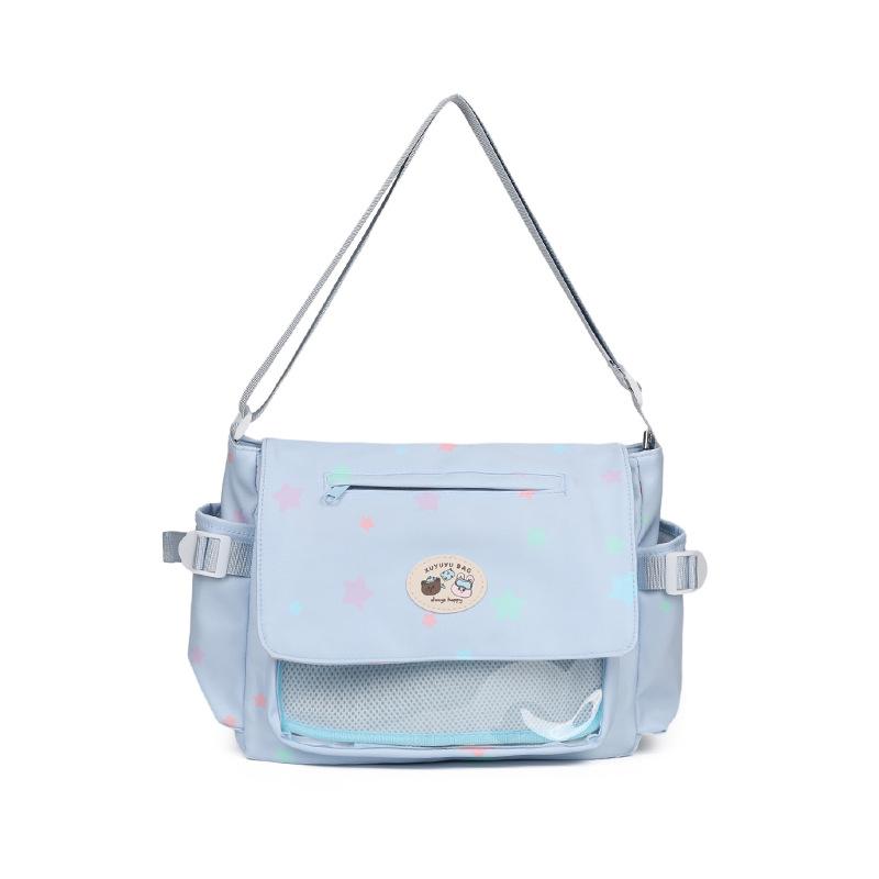 Pain bag baby bag flip multi-color nylon Japanese shoulder messenger bag women's bag student bag bar doll card