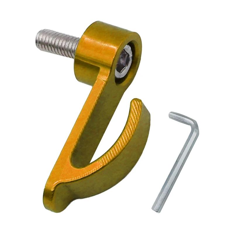 Universal Motorcycle Hook Aluminium Alloy Helmet Hook Single Hole Hook For Dirt Bike Electric Scooter Motorcycle