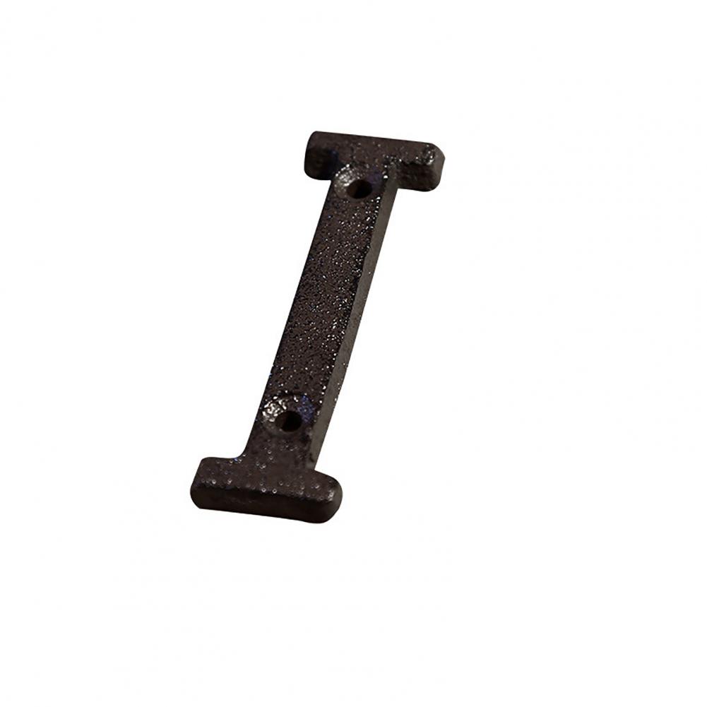 Ретро Стиль Продукты Чугун Металл Творческий DIY Дом Дверная Табличка Буква Символ