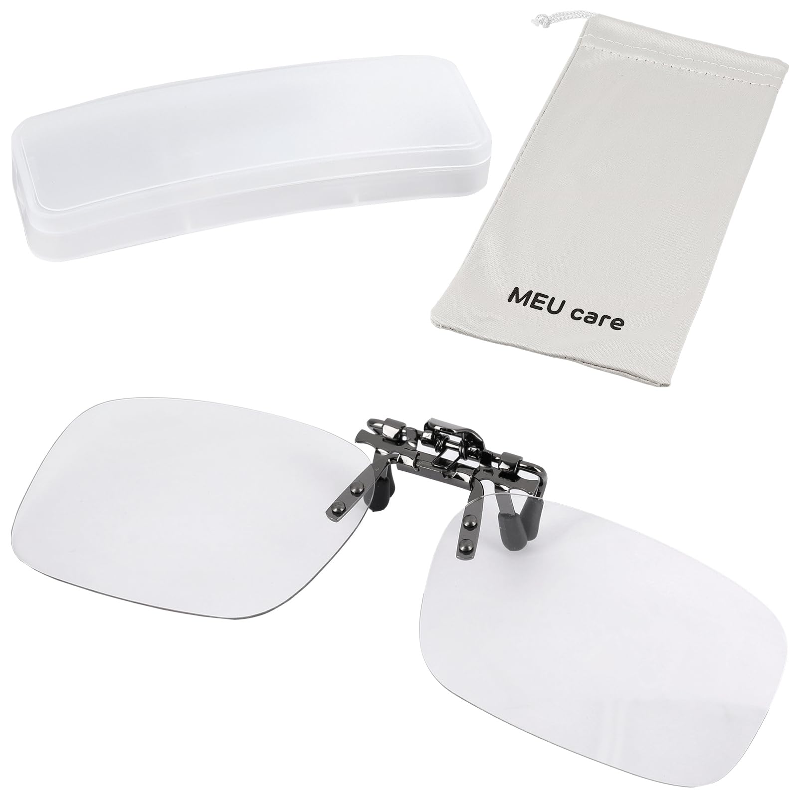 

MEU care Очки с блокировкой синего света Ваши ПК Блоки УФ УФ для использования за компьютером [Защита глаз] Очки-клипсы с откидными линзами, Очки, Накладные