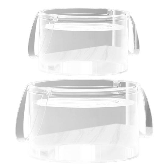 6.8/12L Foldable Water Bucket with Portable Handle Waterproof PVC Wash Basin Bag Multifunctional Outdoor Camping Fishing Collapsible Water Storage