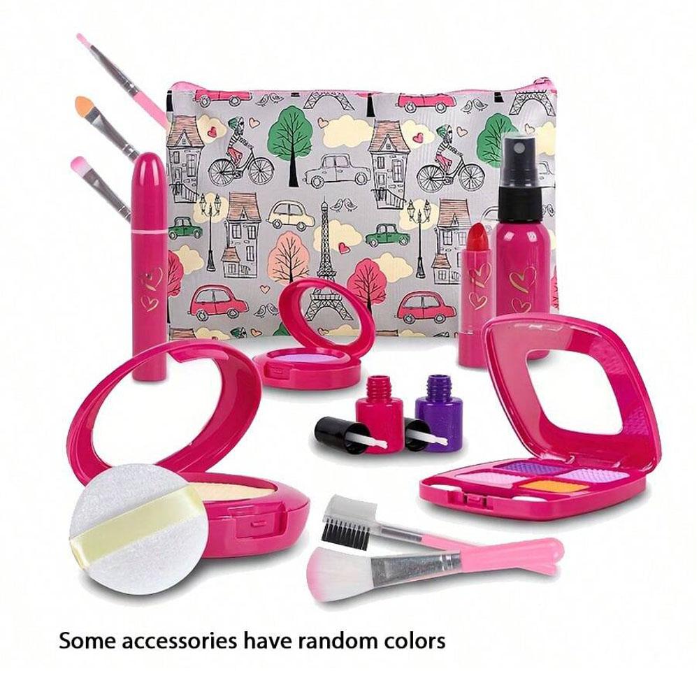 Girl Gifts Pretend Play Makeup Toys Beauty Set for Toddler Little Girls Age 3 4 5 6-8 Kids Your Princess Children's Day Birthday