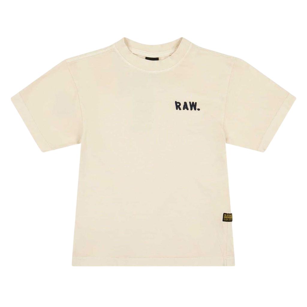 G-Star Childrens/Kids Logo Crew Neck Regular T-Shirt