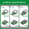REMA 80A/160A/320A Forklift Battery Charging Connector Industrial Quick Plug DC150V Large Current Male Female Power Connectors