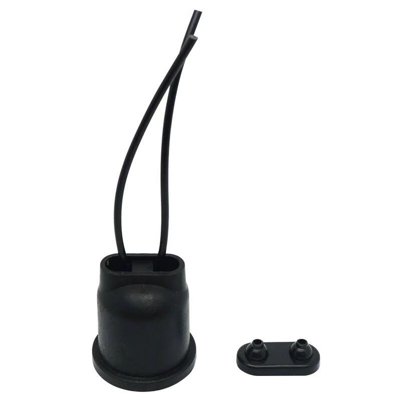 Waterproof E27 Plastic Lamp Holder with Wire