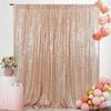 1PCS Sequin Backdrop,Glitter Background Curtains Shimmer Photography for Party Wedding Birthday Christmas Baby Shower Back Drop Decor