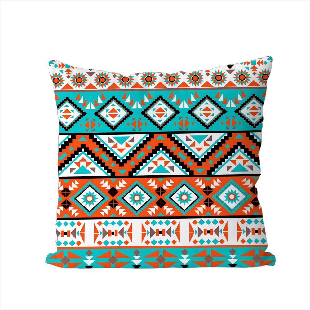 Bohemia Painting Pillow Case For Car Sofa Decorative Home Doublesided Print Plush Square Throw Pillow Cushion Cover