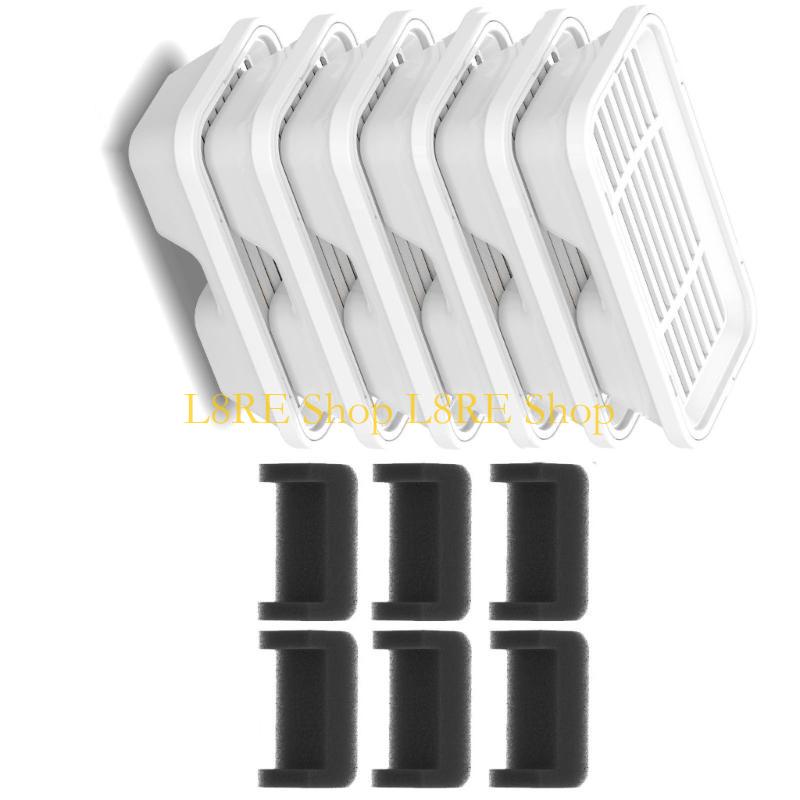 L8RE Automatic Pet Water Fountain Plastic Filters and Sponges Replacement Accessories
