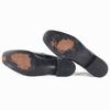 80er-90er Vintage Mansfields Slipper Vamp Business Schuhe Schwarz Größe 10.5D/B 28.0 Herren(GEBRAUCHT)