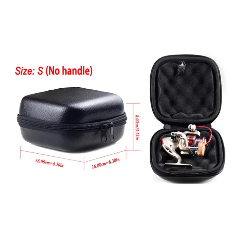 Fishing Reel Bag Shockproof Waterproof Spinning Reel Protective Cover Fishing Tackle Storage Case for Spinning Baitcasting Troll